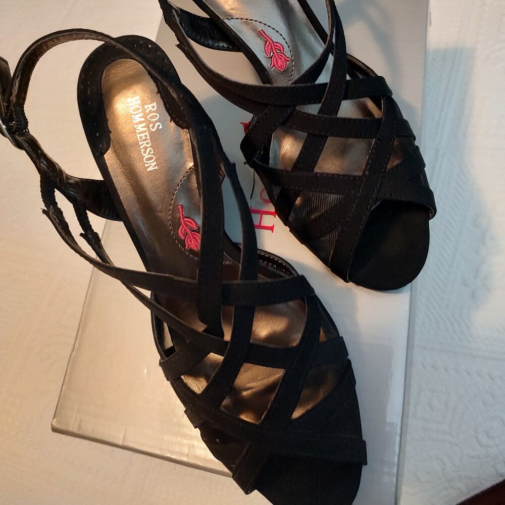 Shoes, Heels, 6M, Black, Ros Hommerson